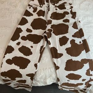 Cow pants